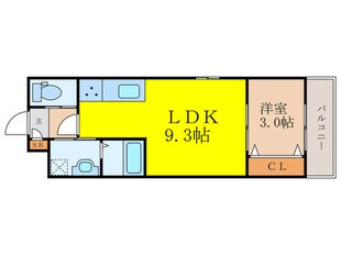 Parks西三国の物件間取画像